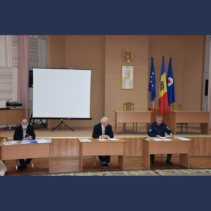 Ședința extraordinară a Comisiei pentru Situații Excepționale a raionului Ialoveni