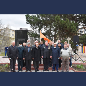 Eroii de la Cernobîl comemorați astăzi la Ialoveni prin dezvelirea unui monument.