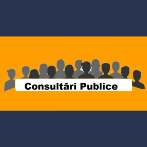 Anunț privind organizarea consultărilor publice