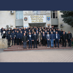 Ziua Poliției Naționale marcată la Consiliul Raional Ialoveni