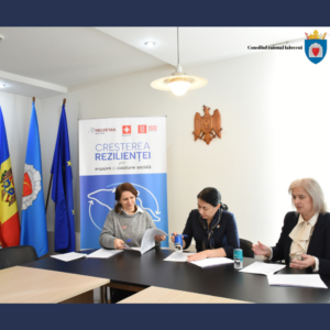 Consiliul raional Ialoveni a semnat un Memorandum de înțelegere în susținerea rezilienței ocupării forței de muncă, dezvoltării competențelor și coeziunii sociale