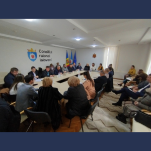 La Consiliul raional Ialoveni s-a desfășurat o ședință cu primarii localităților privind avantajele creării Asociației de Dezvoltare Intercomunitară