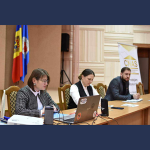 Campania de informare „Indemnizații fără bariere” a CNAS, desfășurată la Consiliul raional Ialoveni