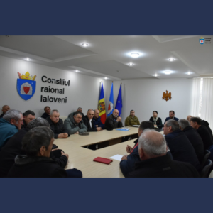 La Consiliul raional Ialoveni s-a desfășurat o ședință de lucru cu președinții Organizațiilor Locale a Veteranilor Războiului de pe Nistru
