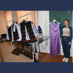 La Horești a fost dotat cu echipament un atelier de croitorie prin intermediul Programului raional „Fondul pentru Tineri Ialoveni”