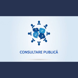 Anunț privind organizarea consultărilor publice a proiectelor de decizii