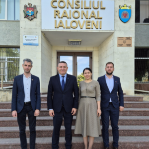 Oportunitățile de colaborare dintre Consiliul raional Ialoveni și Camera de Comerț și Industrie, discutate de conducerea celor două instituții