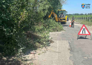 Au fost demarate lucrări pe drumul local L-469 Piatra Albă, strada Valeriu Cupcea – Chișinău – Codru