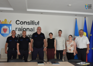 Conducerea raionului, în discuții cu reprezentanții IGSU despre construcția noului edificiu pentru Unitatea de Salvatori și Pompieri din Ialoveni