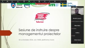 Cele 41 de echipe finaliste ale rundei a XXIX-a de granturi mici au participat la sesiunea de instruire privind managementul proiectelor