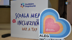 Campania de promovare a educației incluzive „Învățăm împreună”, desfășurată în incinta Consiliului raional Ialoveni