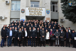 Ziua Poliției Naționale, marcată de Consiliul raional Ialoveni în colaborare cu Inspectoratul de Poliție Ialoveni