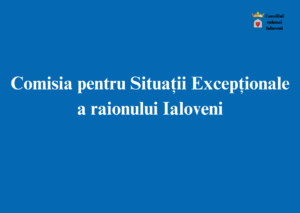 Comisia pentru Situații Excepționale a raionului Ialoveni s-a întrunit în ședință: Două subiecte pe ordinea de zi