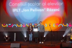 Consiliul elevilor din Liceul Teoretic ,,Ion Pelivan” Răzeni, laureat al Galei Premiilor Naționale pentru Tineret, ediția 2024