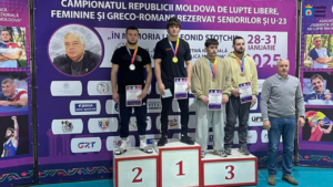 Antrenorul Școlii Sportive pentru Copii și Tineret Ialoveni, Rusu Cristian, a devenit Campion Național la Lupte Greco-Romane U-23