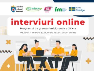 Cele 66 de echipe, participante la Concursul de granturi mici pentru tineri, runda a XXX-a sunt invitate la etapa interviului