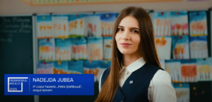 Nadejda Jubea, învățătoare la Liceul Teoretic „Petru Ștefănucă” din orașul Ialoveni, deținătoarea Premiului II la categoria „Învățătorul anului”