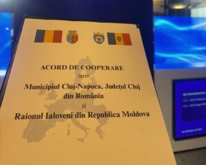 Raionul Ialoveni s-a înfrățit cu Municipiul Cluj-Napoca. Acordul de Cooperare a fost semnat la Bruxelles