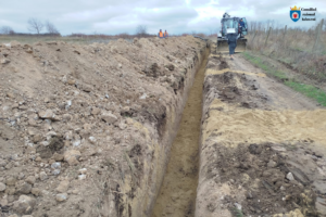 Veste bună! Au demarat lucrările de construcție apeductului magistral spre satele Sociteni, Dănceni, Suruceni, Nimoreni și Malcoci