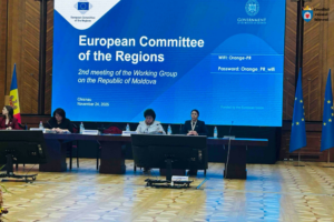 Președinta raionului Ialoveni a participat la ședința Grupului de lucru pentru Moldova al CoR, desfășurată la Chișinău