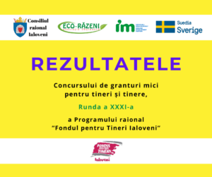 Rezultatele rundei XXXI-a de granturi mici pentru tineri: 53 de proiecte au fost aprobate spre finanțare