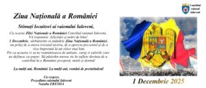 𝗠𝗲𝘀𝗮𝗷𝘂𝗹 𝗱𝗲 𝗳𝗲𝗹𝗶𝗰𝗶𝘁𝗮𝗿𝗲 𝗮 𝗽𝗿𝗲𝘀̦𝗲𝗱𝗶𝗻𝘁𝗲𝗶 𝗿𝗮𝗶𝗼𝗻𝘂𝗹𝘂𝗶 𝗜𝗮𝗹𝗼𝘃𝗲𝗻𝗶 𝗰𝘂 𝗭𝗶𝘂𝗮 𝗡𝗮𝘁̦𝗶𝗼𝗻𝗮𝗹𝗮̆ 𝗮 𝗥𝗼𝗺𝗮̂𝗻𝗶𝗲𝗶