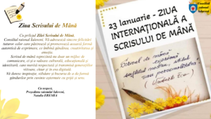 𝗦𝗰𝗿𝗶𝘀𝘂𝗹 𝗱𝗲 𝗺𝗮̂𝗻𝗮̆ – 𝗼 𝘃𝗮𝗹𝗼𝗮𝗿𝗲 𝗮 𝗲𝗱𝘂𝗰𝗮𝘁̦𝗶𝗲𝗶 𝘀̦𝗶 𝗰𝘂𝗹𝘁𝘂𝗿𝗶𝗶