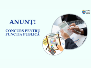 𝗖𝗼𝗻𝘀𝗶𝗹𝗶𝘂𝗹 𝗿𝗮𝗶𝗼𝗻𝗮𝗹 𝗜𝗮𝗹𝗼𝘃𝗲𝗻𝗶 𝗮𝗻𝘂𝗻𝘁̦𝗮̆ 𝗰𝗼𝗻𝗰𝘂𝗿𝘀 𝗽𝗲𝗻𝘁𝗿𝘂 𝗼𝗰𝘂𝗽𝗮𝗿𝗲𝗮 𝗳𝘂𝗻𝗰𝘁̦𝗶𝗲𝗶 𝗽𝘂𝗯𝗹𝗶𝗰𝗲 𝘃𝗮𝗰𝗮𝗻𝘁𝗲 𝗽𝗲 𝘁𝗲𝗿𝗺𝗲𝗻 𝗱𝗲𝘁𝗲𝗿𝗺𝗶𝗻𝗮𝘁 𝗱𝗲 𝘀𝗽𝗲𝗰𝗶𝗮𝗹𝗶𝘀𝘁 𝗽𝗿𝗶𝗻𝗰𝗶𝗽𝗮𝗹 ( domeniul contabilitate), în cadrul Aparatului președintelui raionului