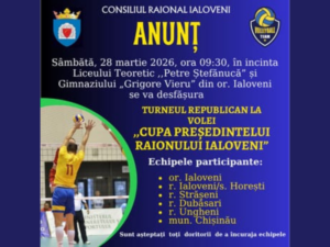 𝗧𝘂𝗿𝗻𝗲𝘂𝗹 𝗥𝗲𝗽𝘂𝗯𝗹𝗶𝗰𝗮𝗻 𝗹𝗮 𝗩𝗼𝗹𝗲𝗶 „𝗖𝘂𝗽𝗮 𝗣𝗿𝗲𝘀̦𝗲𝗱𝗶𝗻𝘁𝗲𝗹𝘂𝗶 𝗿𝗮𝗶𝗼𝗻𝘂𝗹𝘂𝗶 𝗜𝗮𝗹𝗼𝘃𝗲𝗻𝗶” – 𝟮𝟴 𝗺𝗮𝗿𝘁𝗶𝗲