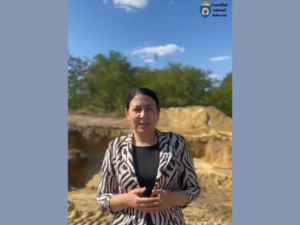 Lucrările pentru construcția apeductului magistral avansează: A început excavarea pentru stația de pompare din satul Nimoreni