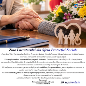 𝗠𝗲𝘀𝗮𝗷𝘂𝗹 𝗱𝗲 𝗳𝗲𝗹𝗶𝗰𝗶𝘁𝗮𝗿𝗲 𝗮𝗹 𝗣𝗿𝗲𝘀̦𝗲𝗱𝗶𝗻𝘁𝗲𝗶 𝗿𝗮𝗶𝗼𝗻𝘂𝗹𝘂𝗶 𝗜𝗮𝗹𝗼𝘃𝗲𝗻𝗶 𝗰𝘂 𝗽𝗿𝗶𝗹𝗲𝗷𝘂𝗹 𝗭𝗶𝗹𝗲𝗶 𝗟𝘂𝗰𝗿𝗮̆𝘁𝗼𝗿𝘂𝗹𝘂𝗶 𝗱𝗶𝗻 𝗦𝗳𝗲𝗿𝗮 𝗣𝗿𝗼𝘁𝗲𝗰𝘁̦𝗶𝗲𝗶 𝗦𝗼𝗰𝗶𝗮𝗹𝗲